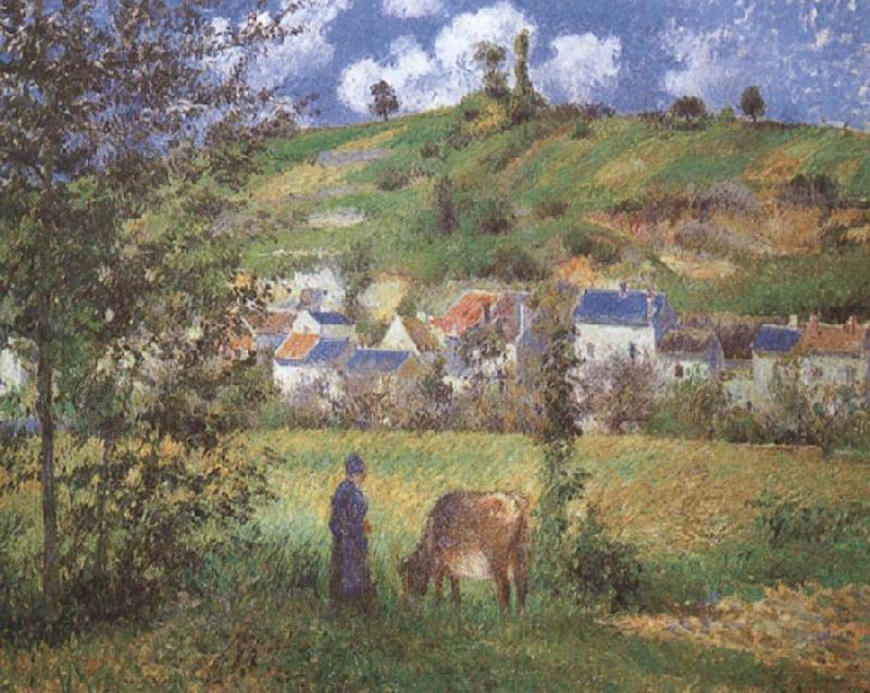 Camille Pissarro Landscape at Chaponval china oil painting image